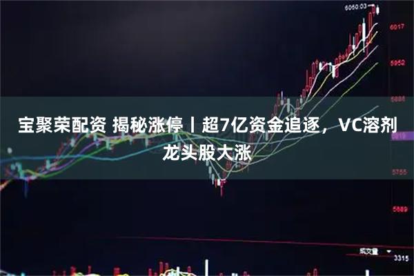 宝聚荣配资 揭秘涨停丨超7亿资金追逐，VC溶剂龙头股大涨